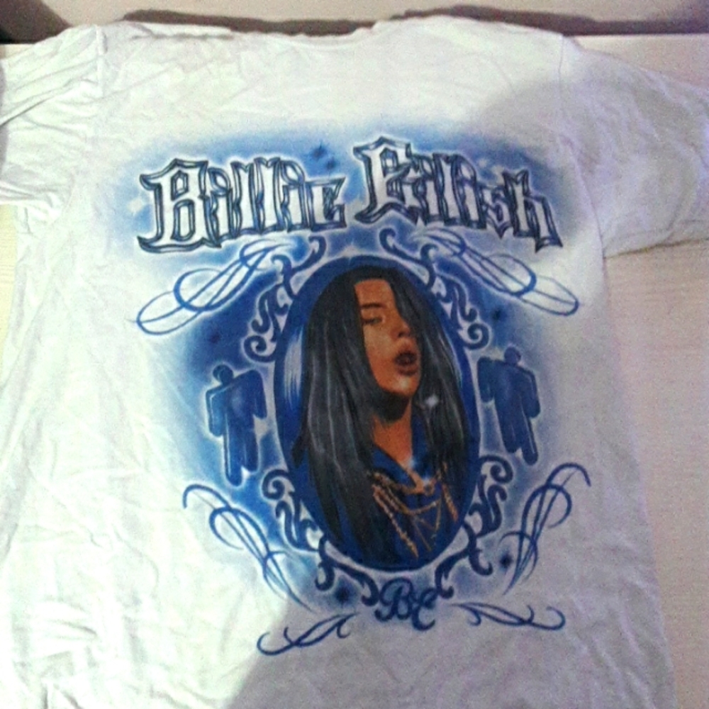 Billie Eilish Spray Paint Art Tee